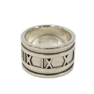 Tiffany & Co Atlas Ring Silver SV 925 Approx 12